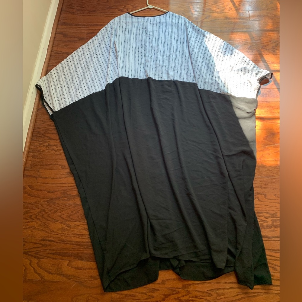 Shein Curve Colorblock Striped Abaya Size 4xl - image 2